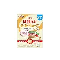 Amazon.co.jp: 明治ほほえみ らくらくキューブ 540g (27g×20袋)[0ヵ月